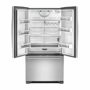 JennAir - 21.9 Cu. Ft. French Door Counter-Depth Refrigerator - Stainless Steel