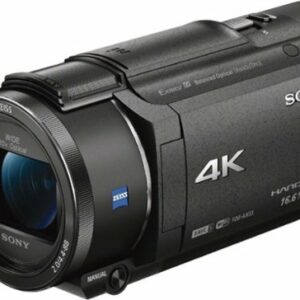 Sony - Handycam AX53 4K Flash Memory Premium Camcorder - Black