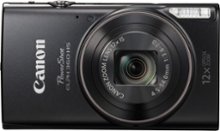 Canon - PowerShot ELPH 360 20.2-Megapixel Digital Camera - Black