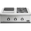 DCS by Fisher & Paykel - Liberty 30" Gas Cooktop - Stainless steel