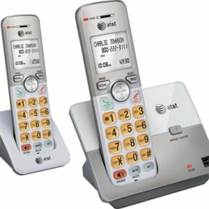 AT&T - EL51203 DECT 6.0 Expandable Cordless Phone System - Silver