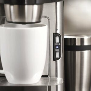 Hamilton Beach - Single Serve Coffee Maker - Stainless Steel