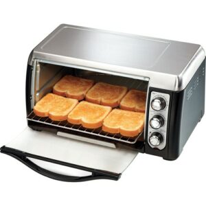 Hamilton Beach - 6 Slice Capacity Toaster Oven - Black