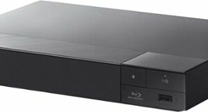 Sony - BDP-S6700 Streaming 4K Upscaling Wi-Fi Built-In Blu-ray Player - Black