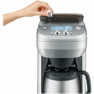 Breville - the Grind Control 12-Cup Coffee Maker - Brushed Stainless Steel