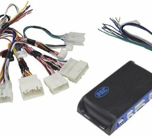 PAC - Radio Replacement and Steering Wheel Control Interface for Select Toyota, Lexus, and Scion Vehicles - Black/Blue