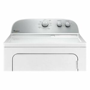 Whirlpool - 5.9 Cu. Ft. Electric Dryer with AutoDry Drying System - White