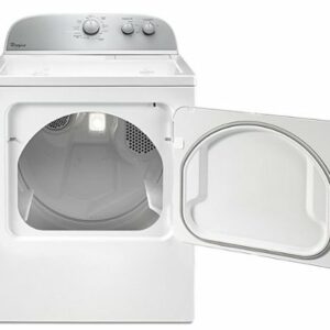 Whirlpool - 5.9 Cu. Ft. Electric Dryer with AutoDry Drying System - White