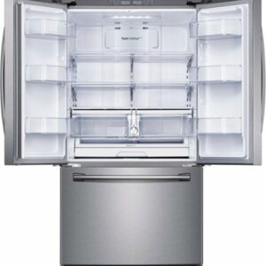 Samsung - 25.5 Cu. Ft. French Door Refrigerator with Internal Water Dispenser - Stainless Steel