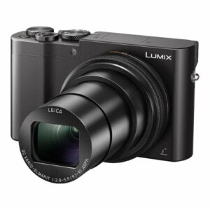 Panasonic - LUMIX ZS100 1-inch 20.1-Megapixel Sensor Point and Shoot Digital Camera with LEICA DC 10X Lens - DMC-ZS100K - Black