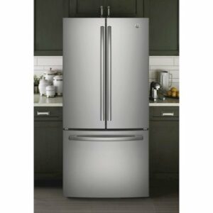 GE - 24.8 Cu. Ft. French Door Refrigerator - Stainless Steel