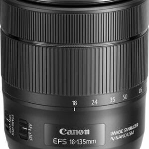 Canon - EF-S18-135mm F3.5-5.6 IS USM Standard Zoom Lens for EOS DSLR Cameras - Black