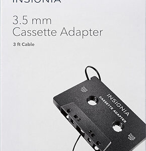 Insignia™ - 3' 3.5mm Cassette Adapter - Multi