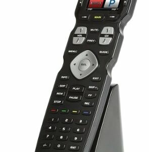 Universal Remote Control - IR/RF Open Architecture Remote w/Charging Base - Black