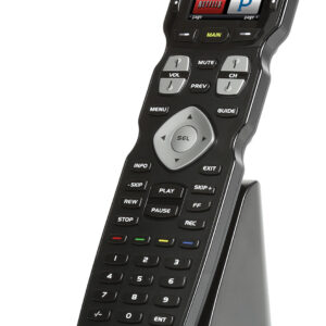 Universal Remote Control - IR/RF Open Architecture Remote w/Charging Base - Black