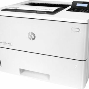 HP - LaserJet Pro M501dn Black-and-White Laser Printer - White