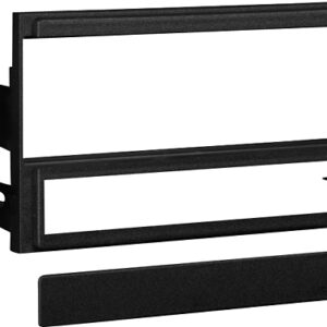 Metra - Dash Kit for Select 2000-2001 Nissan Xterra - Black