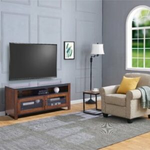 Insignia™ - TV Stand for Most Flat-Panel TVs Up to 60" - Mocha