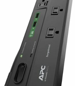 APC - SurgeArrest 8-Outlet PDU - Black