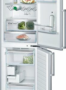 Bosch - 800 Series 11 Cu. Ft. Bottom-Freezer Counter-Depth Refrigerator - Stainless Steel