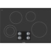 Bosch - 500 Series 30" Built-In Electric Cooktop with 4 elements - Black