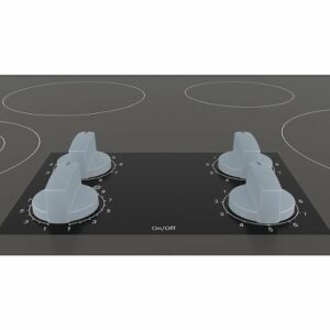 Bosch - 500 Series 30" Built-In Electric Cooktop with 4 elements - Black