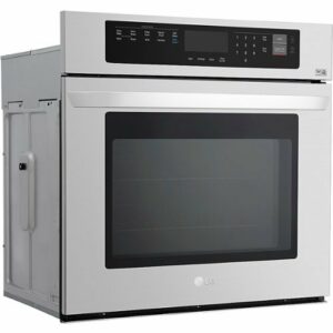 LG - 30" Built-In Single Electric Convection Wall Oven with EasyClean - Stainless Steel