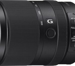 Sony - FE 70-300mm f/4.5-5.6 G OSS Telephoto Lens for Alpha E-mount Cameras - Black