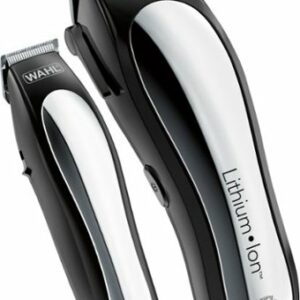 Wahl - Lithium Pro Complete Cordless Haircut Kit - Black/Silver