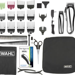 Wahl - Lithium Pro Complete Cordless Haircut Kit - Black/Silver