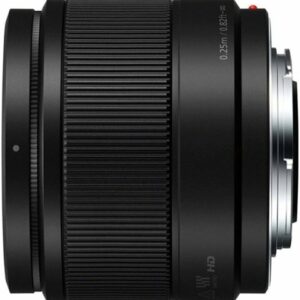 Panasonic - LUMIX G 25mm f/1.7 ASPH. Lens for Mirrorless Micro Four Thirds Compatible Cameras, H-H025-K - Black