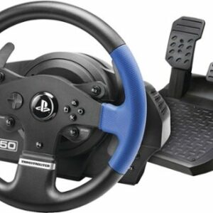 Thrustmaster - T150 RS Racing Wheel for PlayStation 4 and PC; Works with PS5 games - Black