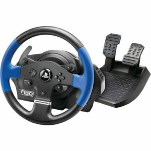 Thrustmaster - T150 RS Racing Wheel for PlayStation 4 and PC; Works with PS5 games - Black