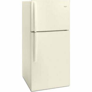 Whirlpool - 19.2 Cu. Ft. Top-Freezer Refrigerator - Biscuit