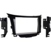 Metra - Dash Kit for Select 2013-2017 Hyundai Elantra DDIN - High Gloss Black