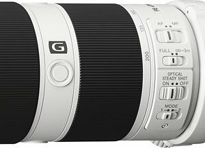 Sony - 70-200mm f/4 G E-Mount Telephoto Zoom Lens - White