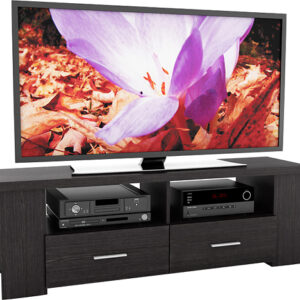 CorLiving - Bromley TV Bench, for TVs up to 75" - Ravenwood Black