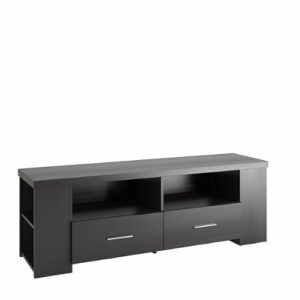 CorLiving - Bromley TV Bench, for TVs up to 75" - Ravenwood Black