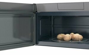 GE - 1.9 Cu. Ft. Over-the-Range Microwave with Sensor Cooking - Slate