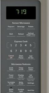 GE - 1.9 Cu. Ft. Over-the-Range Microwave with Sensor Cooking - Slate