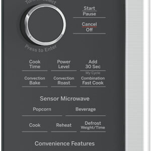 GE Profile - 1.7 Cu. Ft. Convection Over-the-Range Microwave with Sensor Cooking - Stainless Steel