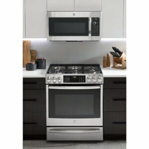 GE Profile - 1.7 Cu. Ft. Convection Over-the-Range Microwave with Sensor Cooking - Stainless Steel