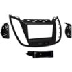 Metra - Dash Kit for Select 2013-2019 Ford Escape DIN DDIN - Matte Black