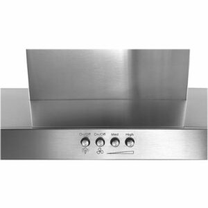 Whirlpool - 30" Convertible Flat Range Hood - Stainless Steel