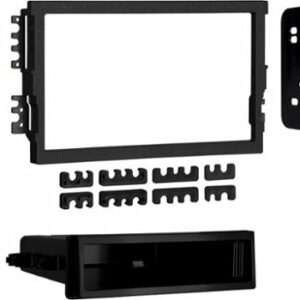 Metra - Dash Kit for Select 1996-2006 Hyundai Elantra Santa DIN DDIN - Black