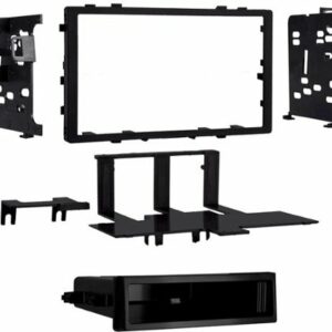 Metra - Dash Kit for Select 1990-2006 Honda Civic CR-V Accord Odyssey TL Integra CL Prelude DDIN - Black