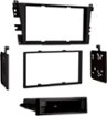 Metra - Dash Kit for Select 1999-2003 Acura TL DIN DDIN - Black