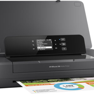 HP - OfficeJet 200 Mobile Inkjet Printer - Black