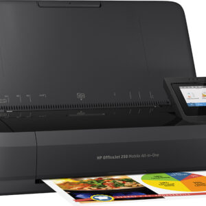 HP - OfficeJet 250 Mobile Wireless All-In-One Inkjet Printer - Black