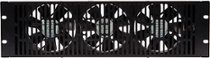 Sanus - Foundations Component Series 3U High-Volume Fan - Black